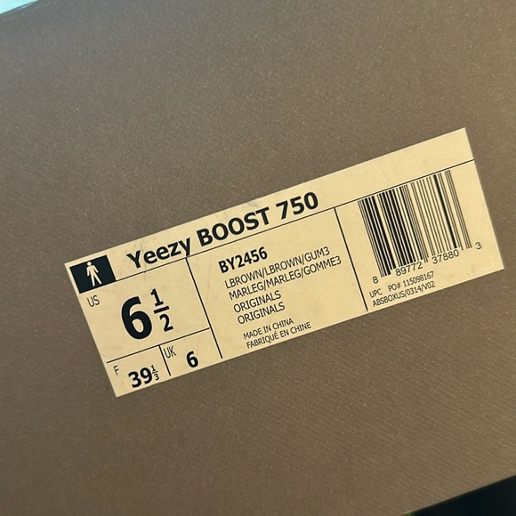 Yeezy boost 750 chocolate/ gummy sole - Picture 2 of 12